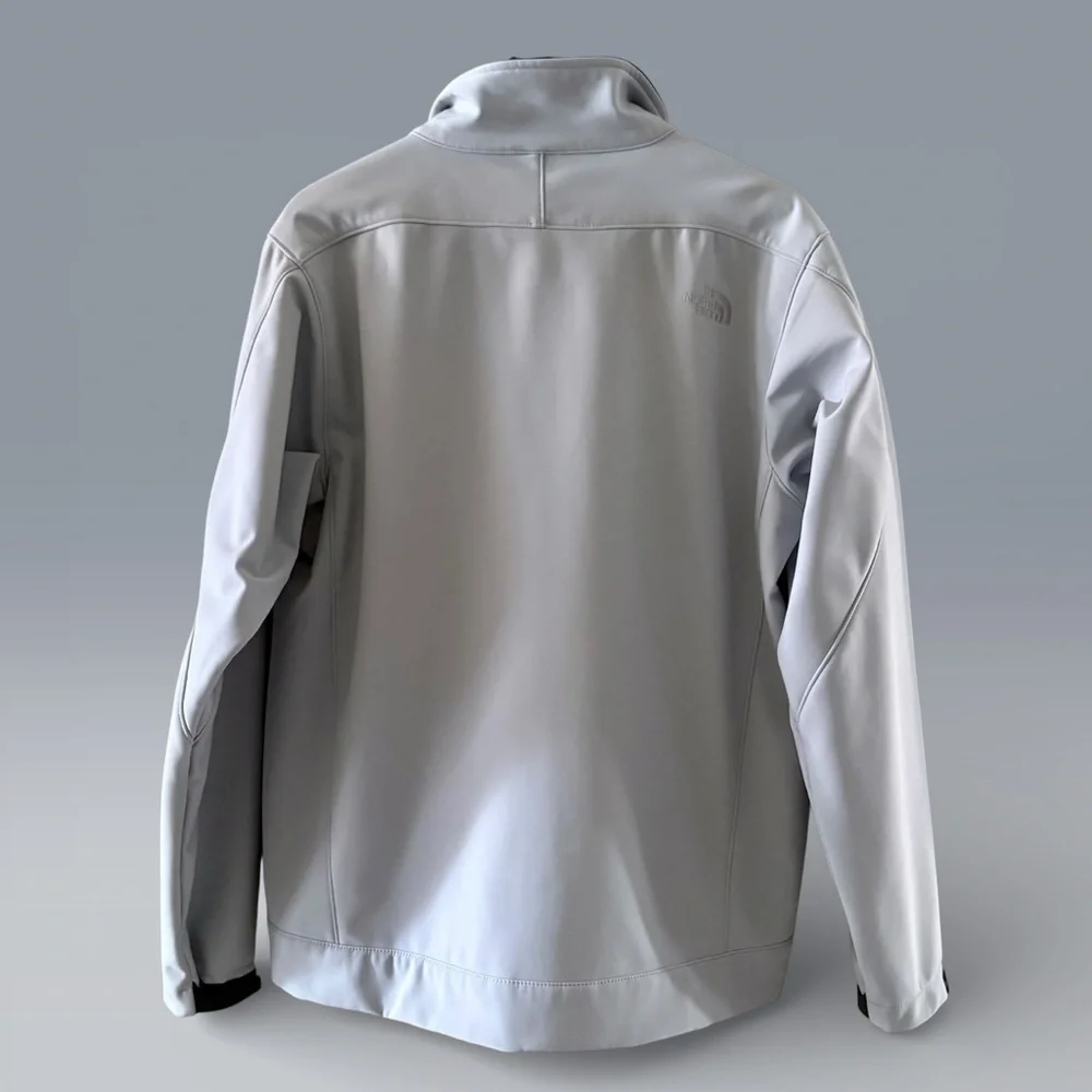 THE NORTH FACE AL5C Apex Bionic 3 Soft Shell Men’s Jacket | Silver Gray | Large - Picture 6 of 10